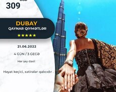 Dubay turu qaybar qiymətlər