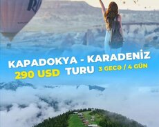 Kapadokya trabzon-uzngöldə səyahət