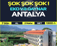 Eko və qaynar Antalya Turunu Bitmədən Alın