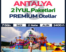 Antalya paketləri Premium Otellər - Tələsin
