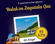 Endirimli Balakən Zaqatala Qax Turu