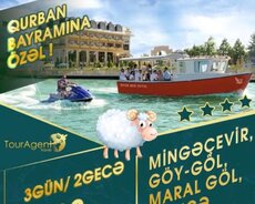Mingəçevir, göy-göl, Maral Göl, Gəncə turu
