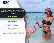 Alanya Antalya istiwametinde qaynar tur