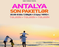 Antalya - Son Paketlər