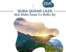 Həftə Sonu və Həftə İçi Quba Qusar Laza Turu