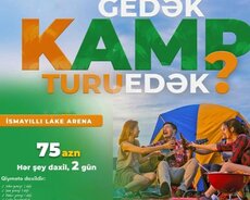 İsmayıllı Lake Arena kamp turu