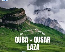 1 gecə 2 gün Quba Qusar Laza turu