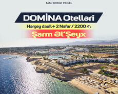 Domina Otelləri - Şarm Əl Şeyx - 2 Nəfərlik