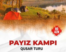 Qusar Kamp turu (1 gecə 2 günlük)