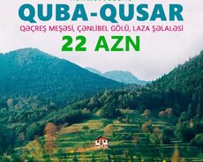 Quba Qusar Laza səyahəti