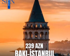 İlin fürsəti Bakı-İstanbul baqajla şok qiymət