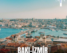 Bakı-İzmir əl yükü daxil şok qiymətə