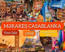 Mərakeş Casablanka turu fərqli tur