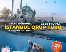 İstanbul Qrup Turu (fevral ayına özəl)