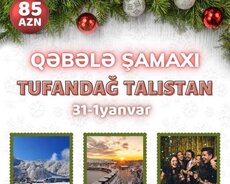 Şamaxı Qəbələ İsmayıllı yeni il turu