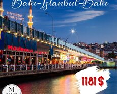 Novruz bayramı 2 nəfərlik İstanbul turu