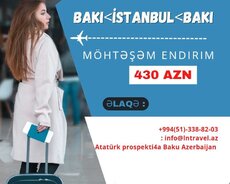 İstanbula Endirimli Biletlər