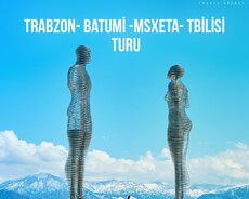 Tbilisi Batumi Trabzon Msxeta turu