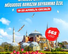 Ramazan bayramına İstanbul Turu