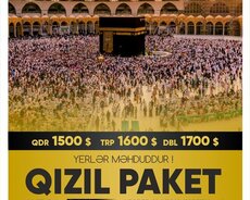 Qizil Paket Ümrə Turu