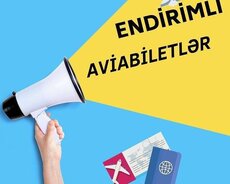 Endirimli Aviabiletlər Bizdə