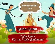 Novruz Bayramina Özəl Quba Qusar Turu