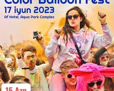 Azərbaycanda ilk dəfə Color Balloon Fest