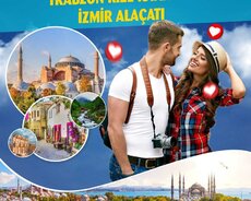 Trabzon Rize İstanbul İzmir Alaçatı turu