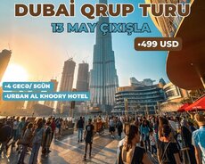 Dubai qrup turu (may ayı üçün)