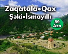 Zaqatala Qax Şəki İsmayıllı Turu