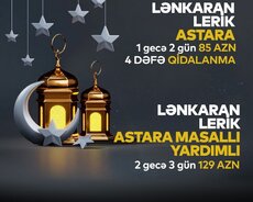 Ramazan bayramına Lerik Lənkəran Astara turu