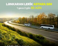 Lənkəran Lerik Astara Sım kəndi turu