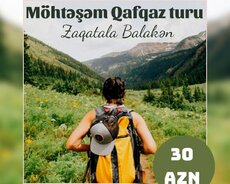 Qafqaz Zaqatala Balakən Turu