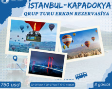 Istanbul Kapadokya qrup turu
