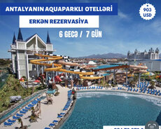 Antalyanin Aquaparkli Otelləri