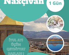 Möhtəşəm Naxçıvan-Əshabi-kəhf- Duzdağ turu