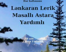 Lənkəran Lerik Masalli Yardimli Astara Turu