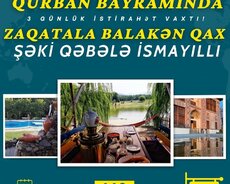 Balakən Zaqatala Qax Şəki Qəbələ İsmayıllı