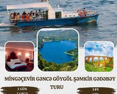 Mingəçevir - Gəncə - Gədəbəy Şəmkir