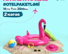 Antalya 5 Ulduz 2 Nəfərlik Otel Paketləri