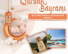 İsmayıllı Qəbələ Qax Şəki Mingəçevir turu