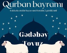 2 Günlük Qurban Bayramina Özəl Tovuz Gədəbəy