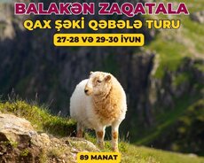 2günlük sevilən Balakən Qax Zaqatala turu