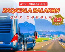 Balakən Zaqatala Qax İsmayıllı Qəbələ turu