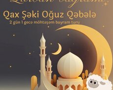 Qurban bayramına özəl Qax Şəki Oğuz Qəbələ turu
