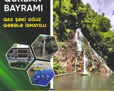 Qax şəki Oğuz Qəbələ tur