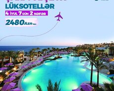 Şarm əl Şeyxə 2 Nəfərlik Lüks Otel paketləri