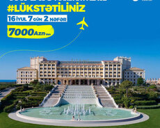 Lüks Tətil - Antalyada 2 nəfərlik