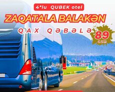Balakən Zaqatala Qax İsmayilli Qəbələ Turu