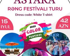 Astara Color Festivalı turu